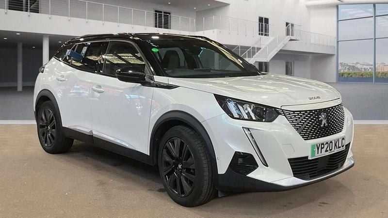 White Used 2020 Peugeot e-2008 GT SUV | £11,300 (Fair price) - Image 1/4