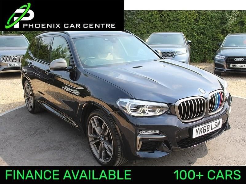 Carbon black metallic Used 2019 BMW X3 M Sport SUV | £24,495 (Super price) - Image 1/2
