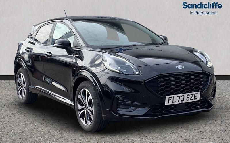 Black Used 2023 Ford Puma Gen-E ST-Line Hatchback | £17,133 (Fair price) - Image 1/1