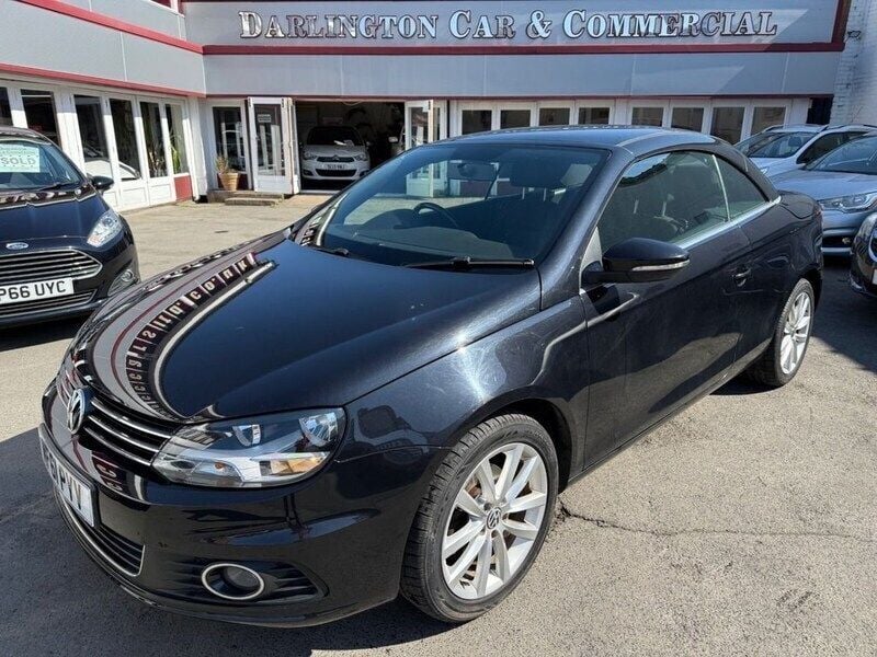 Black Used 2011 VW Eos SE Cabriolet | £6,495 - Image 1/4