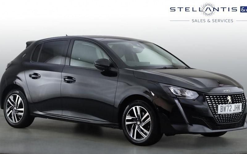 Black Used 2023 Peugeot 208 Allure+ Hatchback | £15,056 (Fair price) - Image 1/4