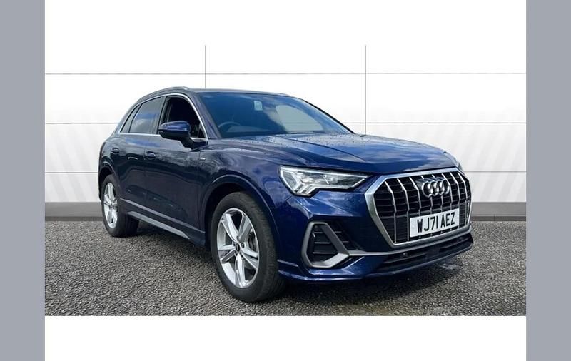 Used Audi Q3 S-Line 150 HP (110 kW) 2021 Blue SUV