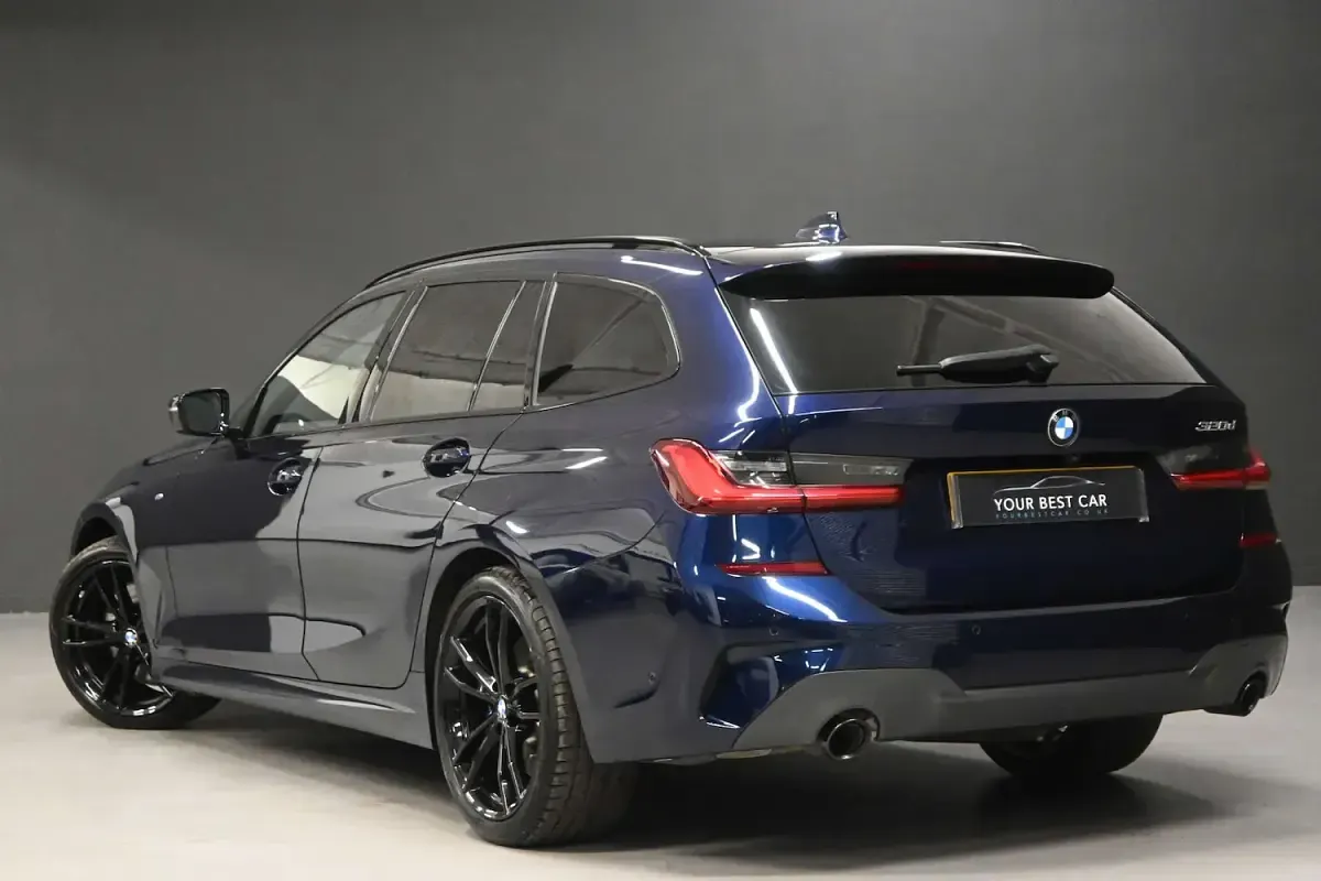 Used BMW 320e M Sport 190 HP (139 kW) 2020 Blue Estate