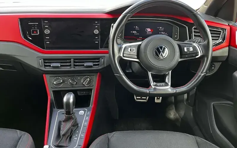 Used VW Polo GTI 207 HP (152 kW) 2021 Red Hatchback