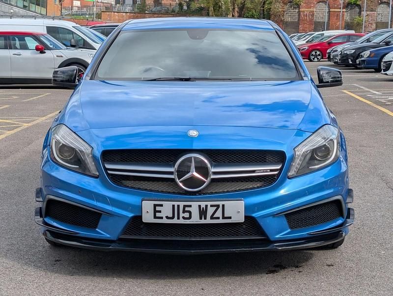 Used Mercedes A45 AMG 2015 Blue Hatchback