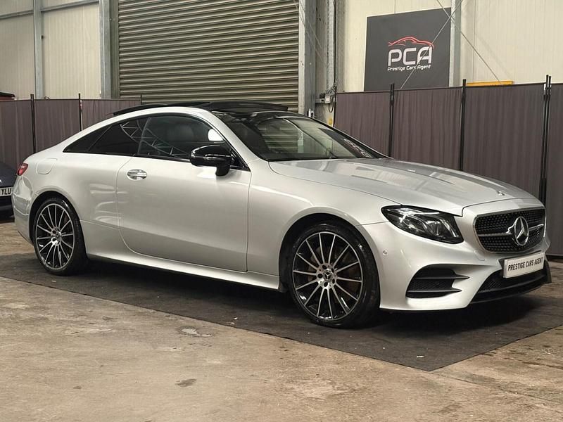 Silver Used 2018 Mercedes E400 AMG Line Premium Plus Coupe | £24,490 (A bit pricey) - Image 1/4