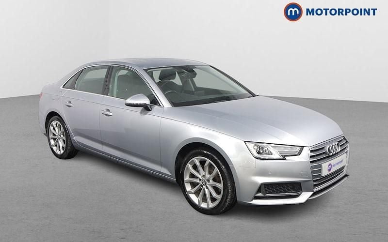Silver Used 2019 Audi A4 Sport Sedan | £17,749 (Super price) - Image 1/4
