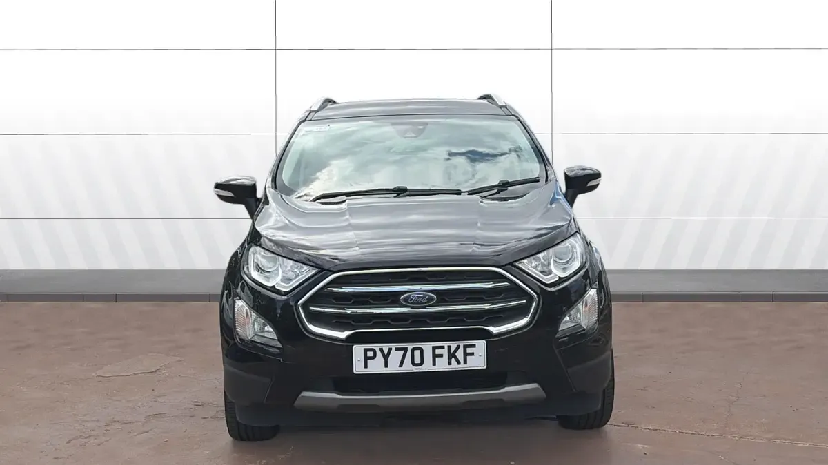 Used Ford Ecosport ST-Line 125 HP (91 kW) 2020 Black SUV