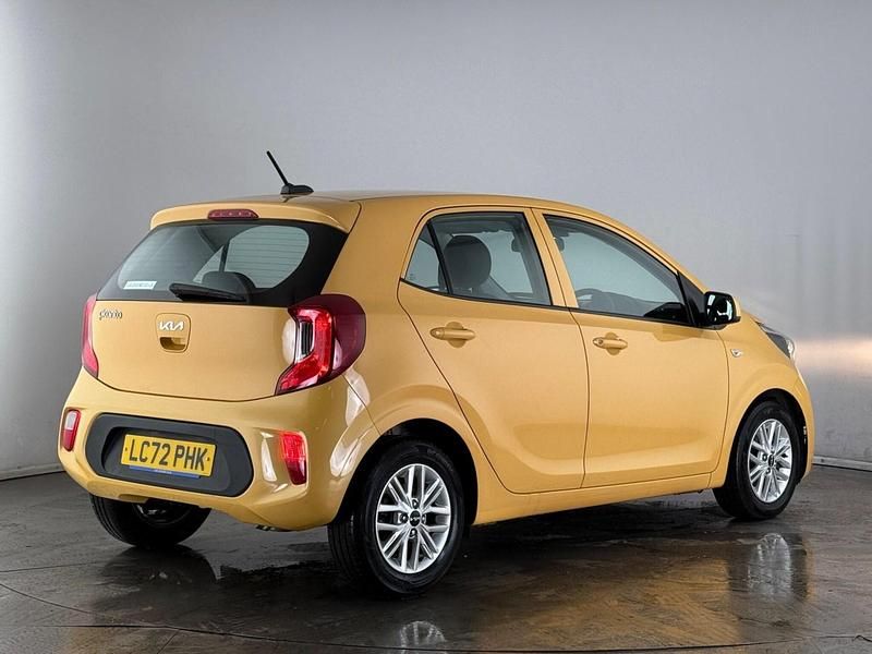 Used Kia Picanto 2022 Yellow Hatchback