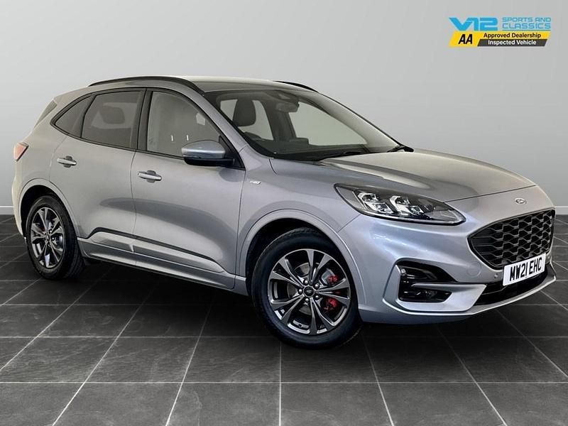 Silver Used 2021 Ford Kuga ST-Line SUV | £15,495 (Good price) - Image 1/2