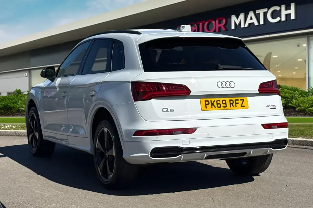 Used Audi Q5 Black Edition 2019 White SUV