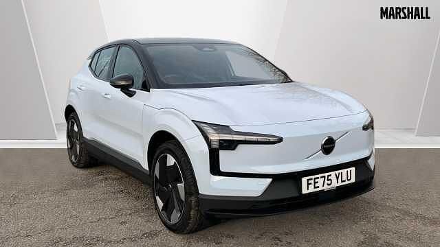 Metallic cloud blue Used 2025 Volvo EX30 Plus SUV | £28,480 (Fair price) - Image 1/3