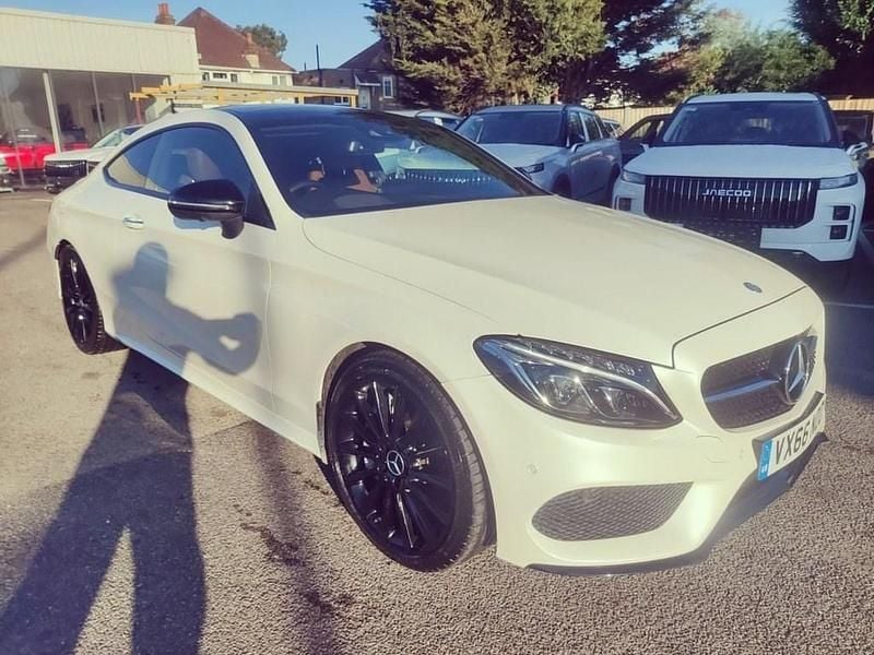 White Used 2016 Mercedes C43 AMG Premium Plus Coupe | £22,995 (Good price) - Image 1/4