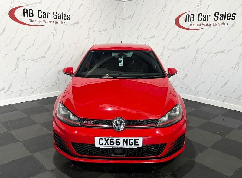 Used VW Golf VII GTI 2016 Red Hatchback