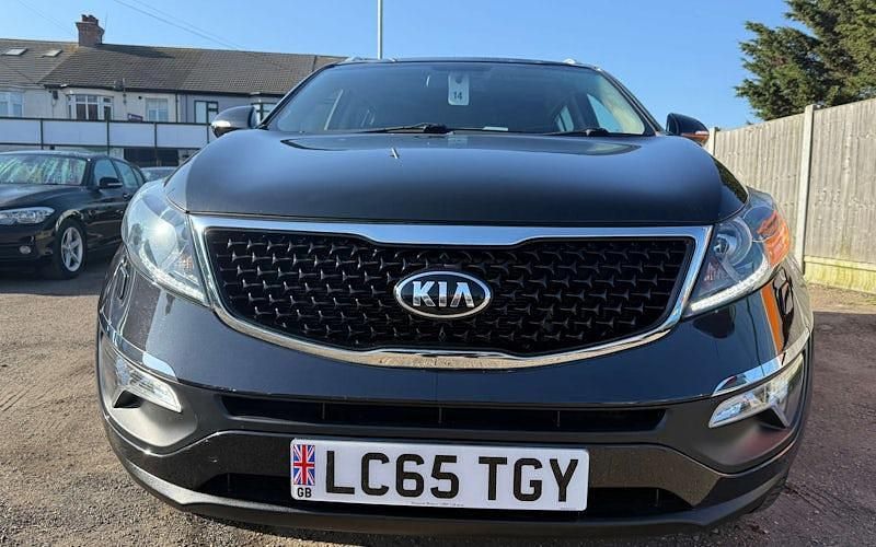 Used Kia Sportage 116 HP (85 kW) 2015 Black SUV