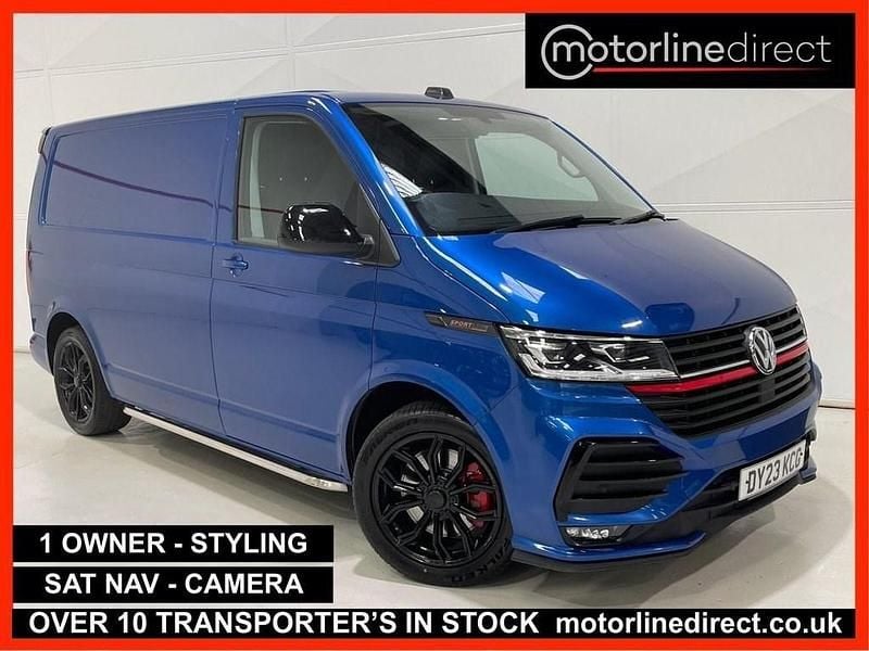 Used VW Transporter Sportline 2023 Blue Van
