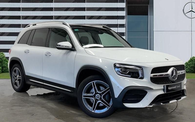 Used Mercedes GLB200 AMG Line Premium Plus 163 HP (119 kW) 2022 White SUV