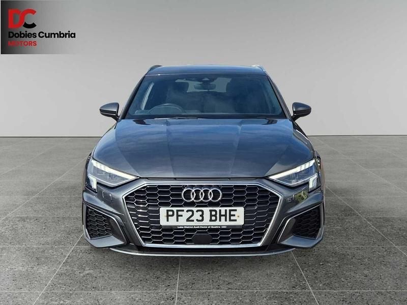 Grey Used 2023 Audi A3 Sportback e-tron S-Line Sedan | £23,250 (Fair price) - Image 1/4