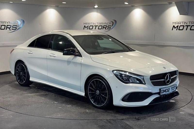 White Used 2017 Mercedes CLA220 AMG line Sedan | £14,750 (Fair price) - Image 1/1