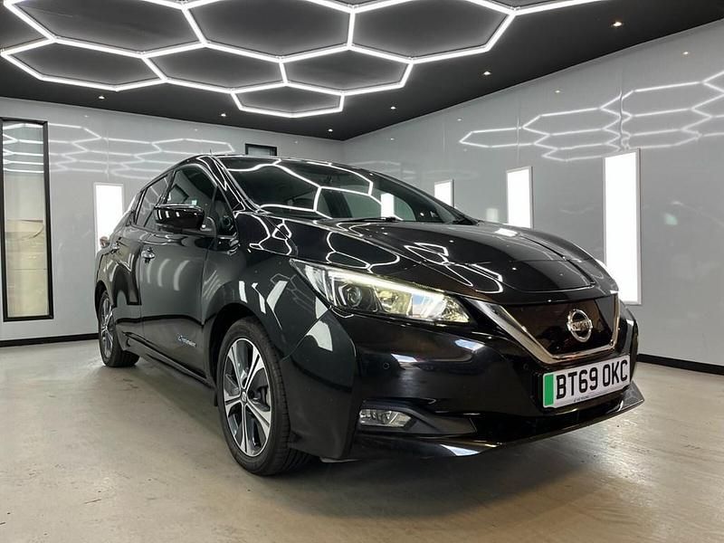 Used Nissan Leaf N-Connecta 2019 Black Hatchback