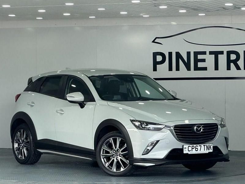 Silver Used 2017 Mazda CX-3 Inclusive SUV | £10,699 (A bit pricey) - Image 1/3