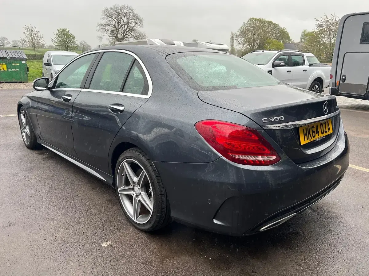 Used Mercedes C300e AMG line 2015 Grey Sedan