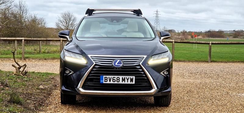 Used Lexus RX450hL 2018 Blue Estate