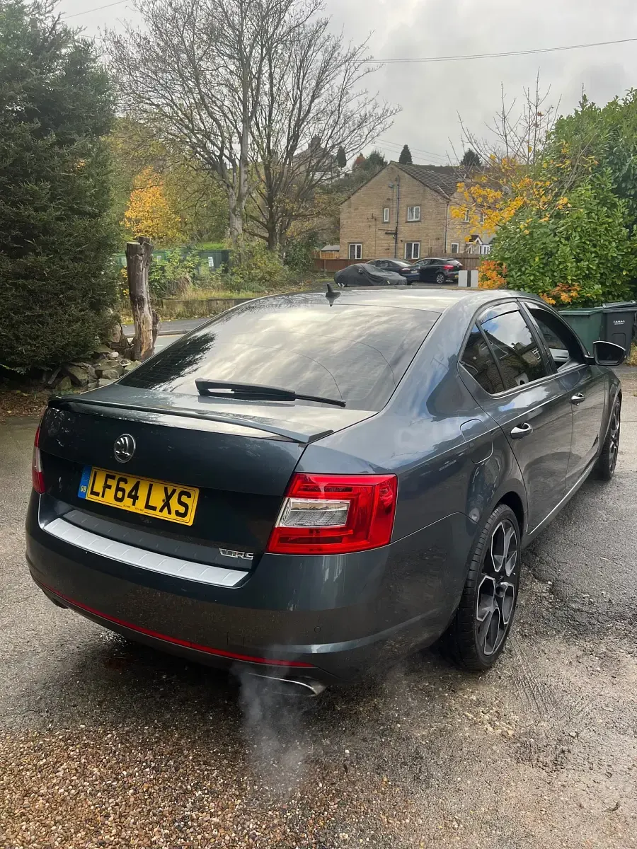 Used Skoda Octavia vRS 220 HP (161 kW) 2014 Grey Hatchback