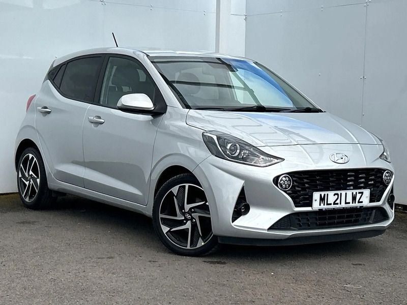 Silver Used 2021 Hyundai i10 Premium Hatchback | £10,495 (Fair price) - Image 1/4