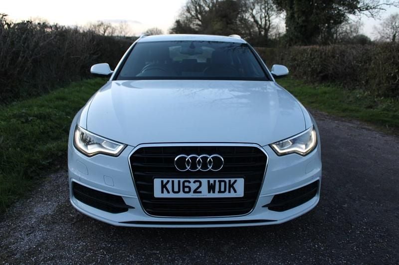 Used Audi A6 S-Line 204 HP (150 kW) 2012 White Estate