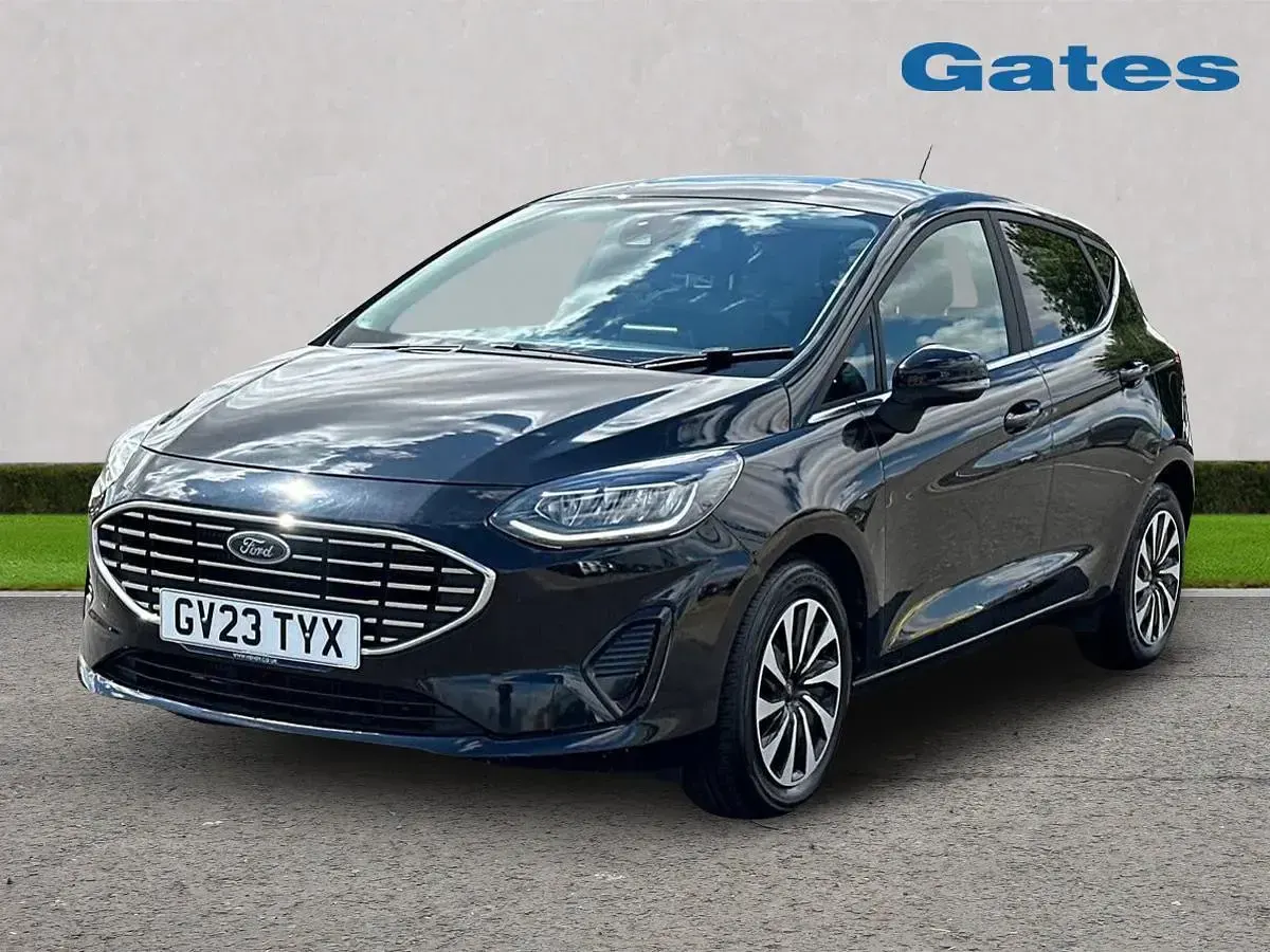 Used Ford Fiesta Titanium 2023 Black Hatchback
