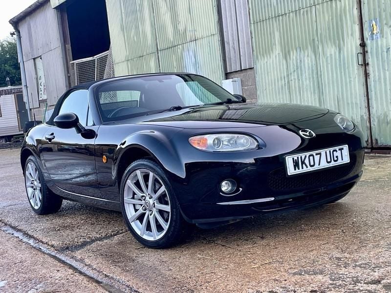 Brilliant black Used 2007 Mazda MX5 Inclusive Cabriolet | £4,550 (Good price) - Image 1/4