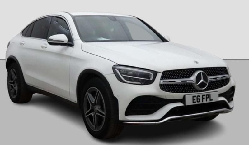 White Used 2020 Mercedes GLC300 AMG line Coupe | £27,000 (Good price) - Image 1/1