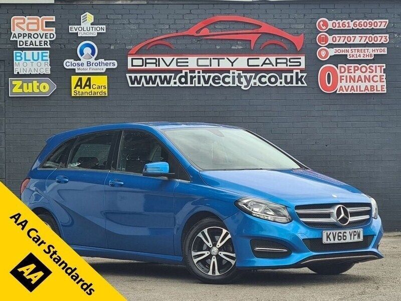Blue Used 2016 Mercedes B180 SE MPV | £10,295 (Fair price) - Image 1/4