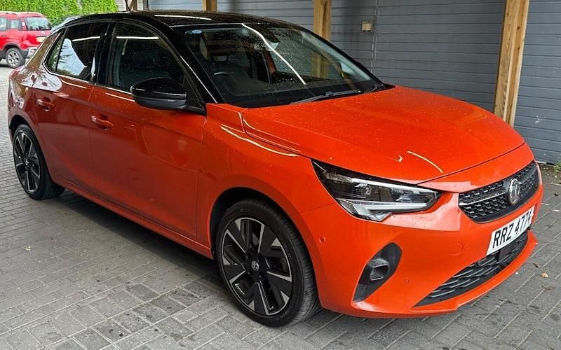 Used Vauxhall Corsa-e Elite 100 kW (136 HP) 2020 Orange Hatchback