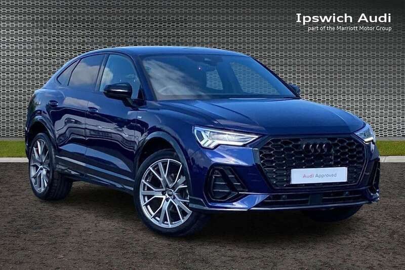 Blue Used 2024 Audi Q3 Black Edition SUV | £36,555 (Fair price) - Image 1/4