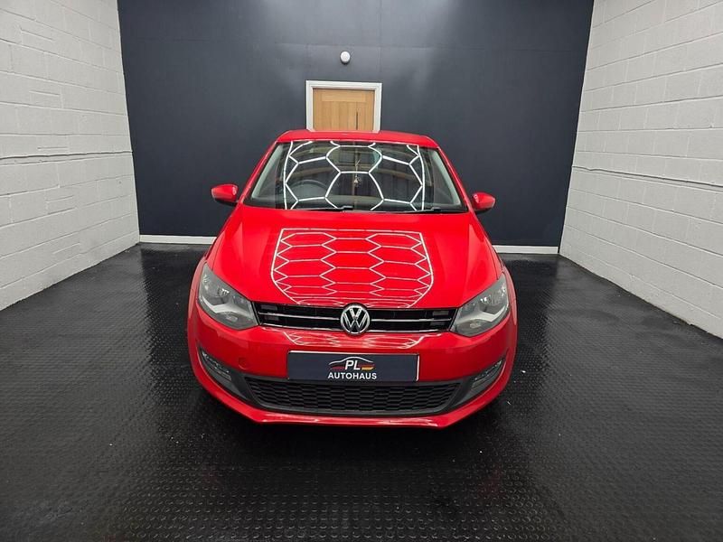 Begagnad VW Polo Edition 60 HK (44 kW) 2013 Röd Halvkombi