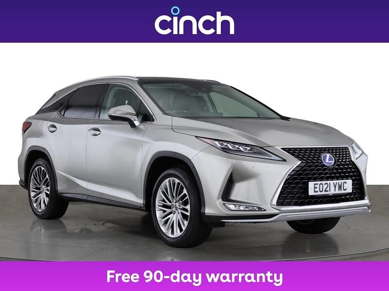 Silver Used 2021 Lexus RX450h SUV | £32,999 (Fair price) - Image 1/3