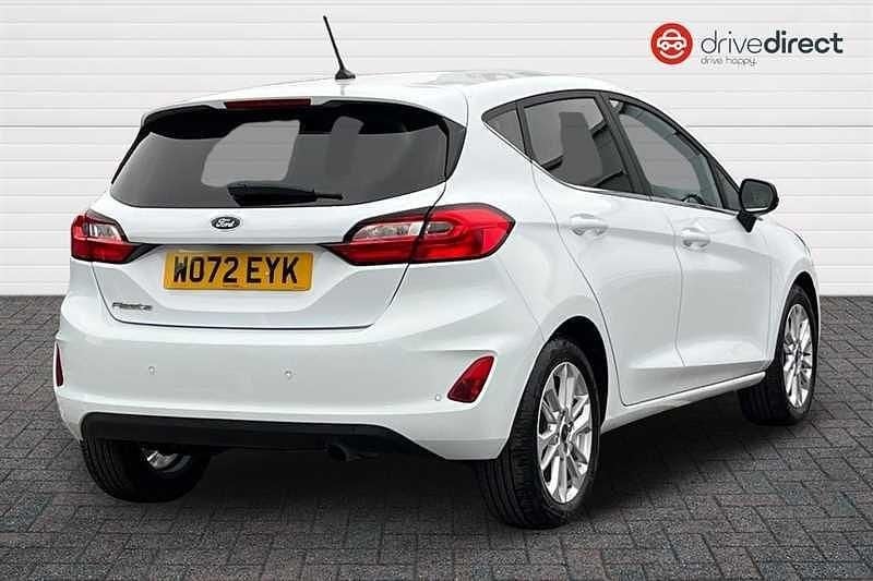 Used Ford Fiesta Titanium 100 HP (73 kW) 2023 White Hatchback