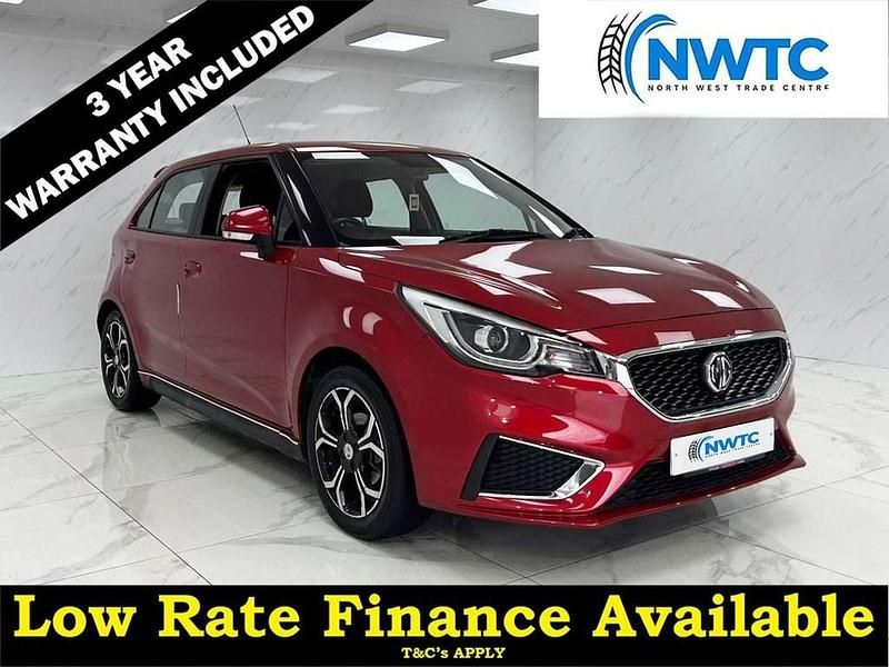 Red Used 2019 MG MG3 Exclusive Hatchback | £8,895 (Fair price) - Image 1/4
