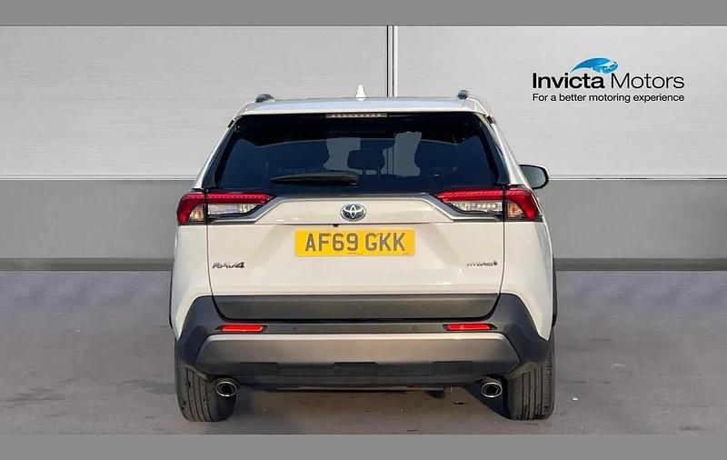 Used Toyota RAV4 Hybrid Design 218 HP (160 kW) 2019 White SUV