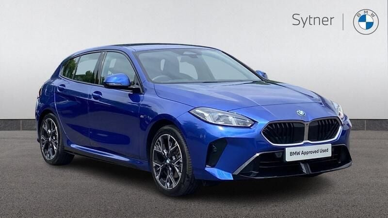 Blue New 2024 BMW 120 M Sport Hatchback | £29,500 (Good price) - Image 1/4