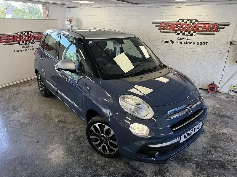Używany Fiat 500L Mirror 95 KM (69 kW) 2018 Niebieski Minivan