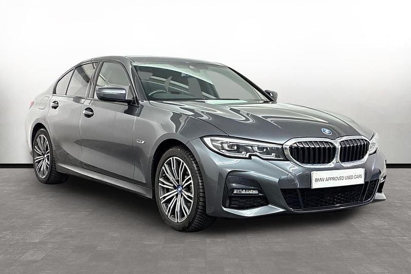 Grey Used 2021 BMW 330e M Sport Sedan | £23,100 (Good price) - Image 1/3