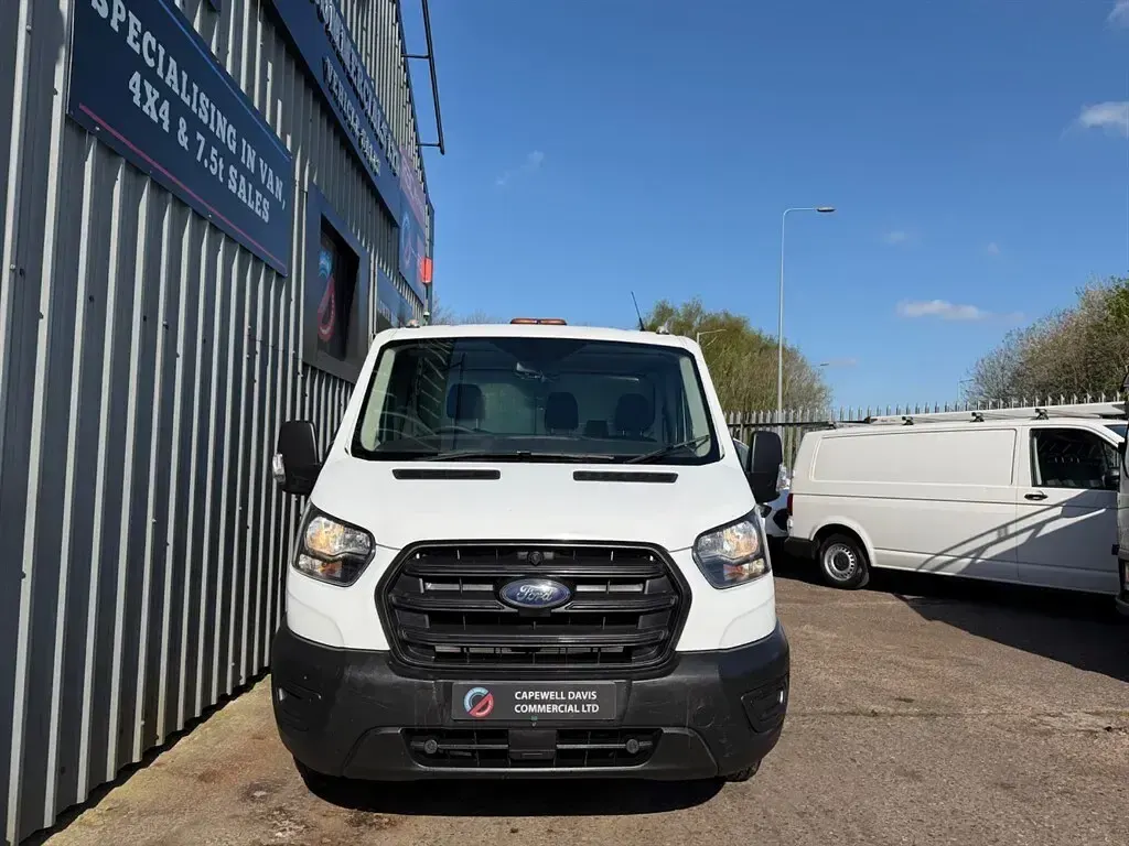 Used Ford Transit 130 HP (95 kW) 2022 White Cabriolet