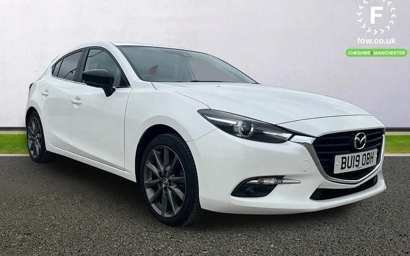 White Used 2018 Mazda 3 Edition Hatchback | £13,699 (Expensive) - Image 1/4