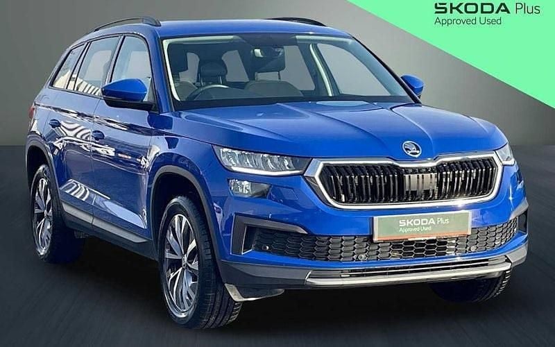 Blue Used 2023 Skoda Kodiaq SE Drive SUV | £25,892 (Super price) - Image 1/4