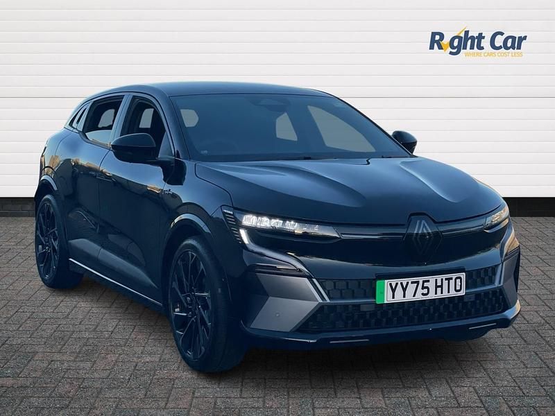 New Renault Megane E-Tech Techno Esprit Alpine 2025 Diamond black Hatchback