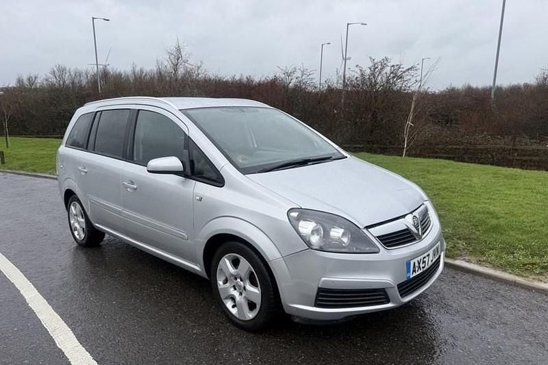 Silver Used 2008 Vauxhall Zafira MPV | £1,696 (Fair price) - Image 1/1