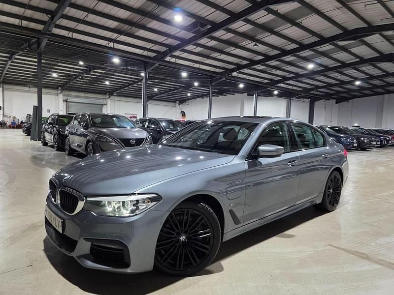 Blue Used 2018 BMW 530e M Sport Sedan | £13,330 (Good price) - Image 1/4